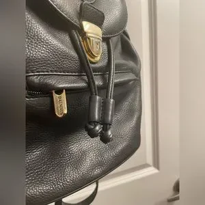 Vintage 1990s Pierre Balmain Leather Backpack Pierre Balmain Leather Backpack main image 3
